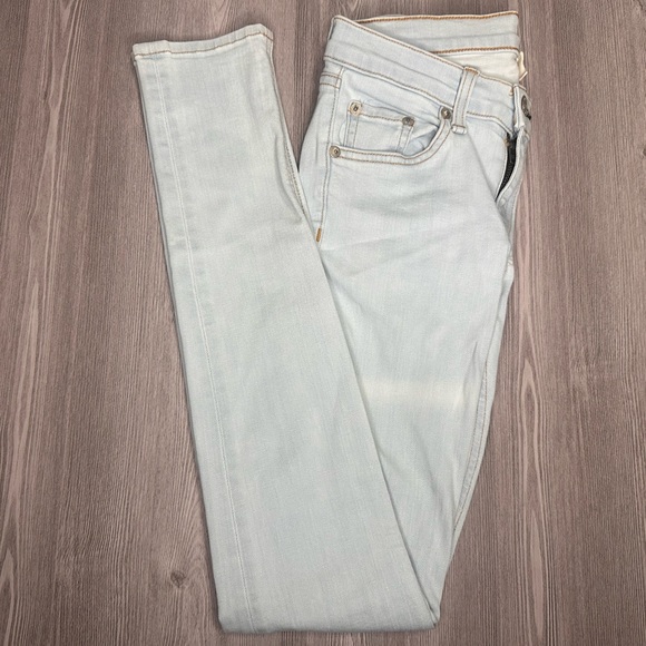 rag & bone - Skinny - White Water - Sz 25 - Women’s Jeans - Picture 2 of 9